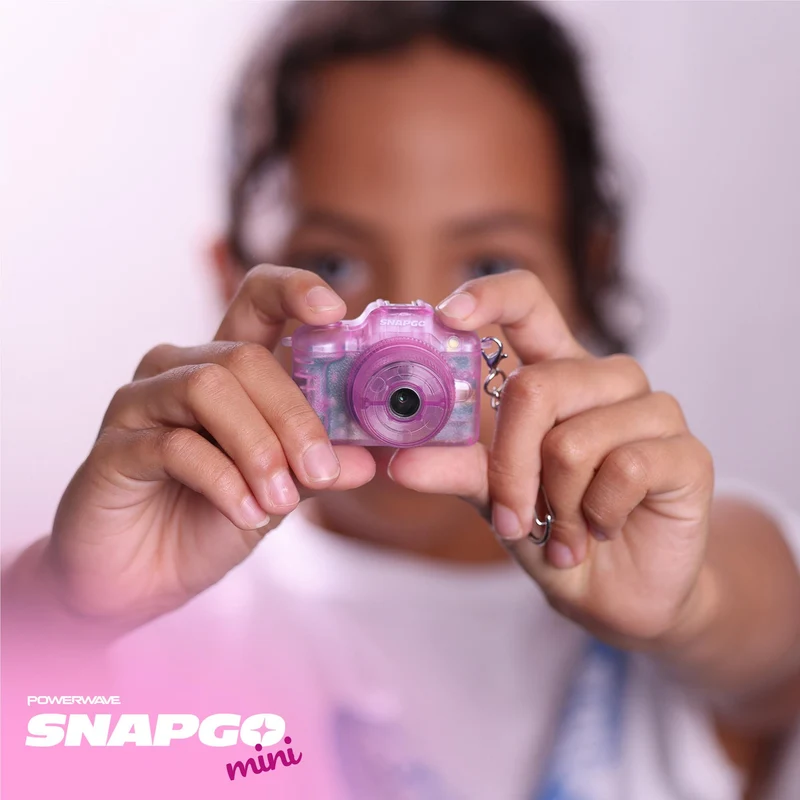 SnapGo Mini Camera (Flamingo Pink)