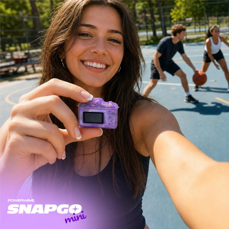 SnapGo Mini Camera (Royal Purple)