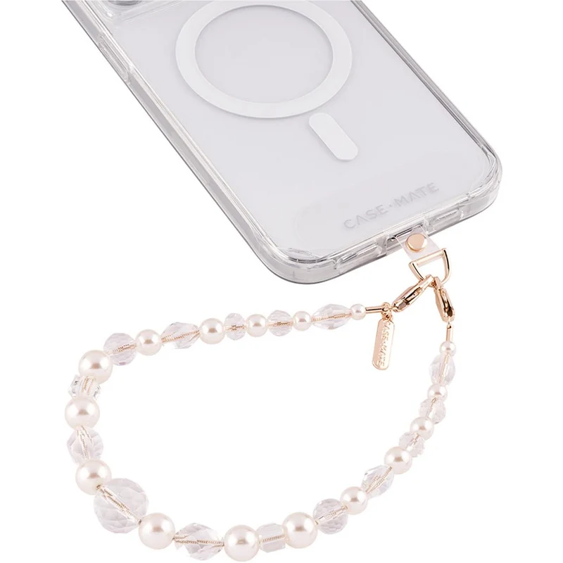 Case-Mate Beaded Universal Phone Wristlet (Crystal Pearl)