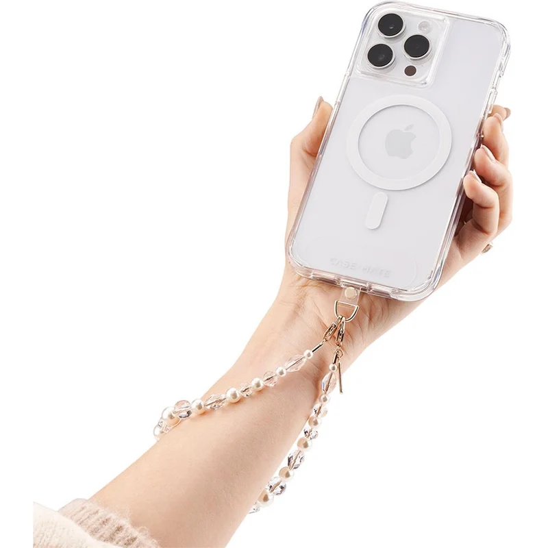 Case-Mate Beaded Universal Phone Wristlet (Crystal Pearl)