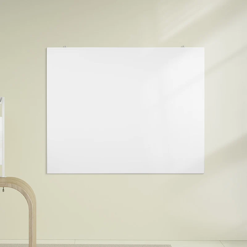 Desky Slimline Whiteboard 150 x 120cm