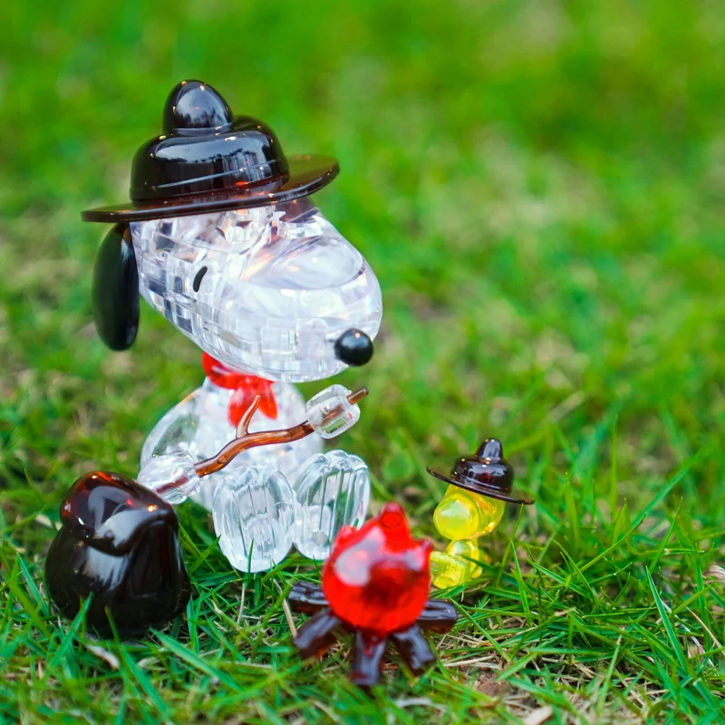Bepuzzled 3D Snoopy Camping Crystal Puzzle