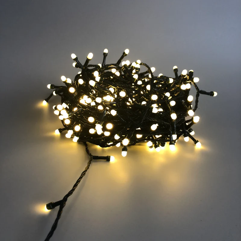 Lexi Lighting 320 Frosted LED Connectable String Light - Warm White