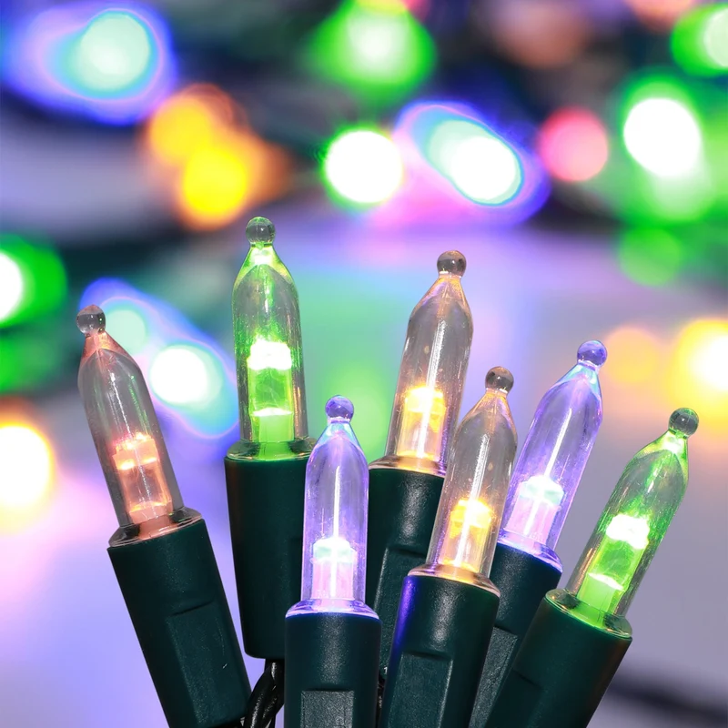Lexi Lighting 300 Mini Dual Colour LED Connectable Traditional String Lights
