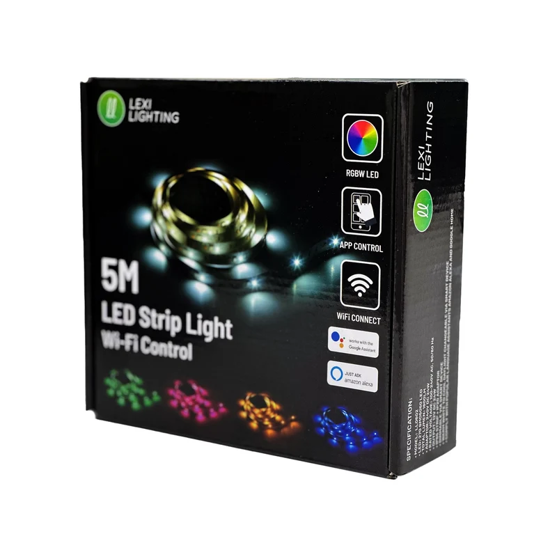 Lexi Lighting 5M LED Strip Light - TUYA App Control