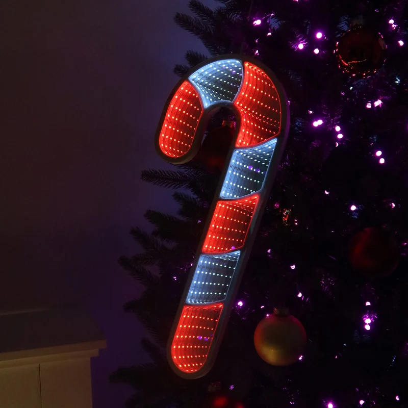Lexi Lighting Infinity Candy Cane