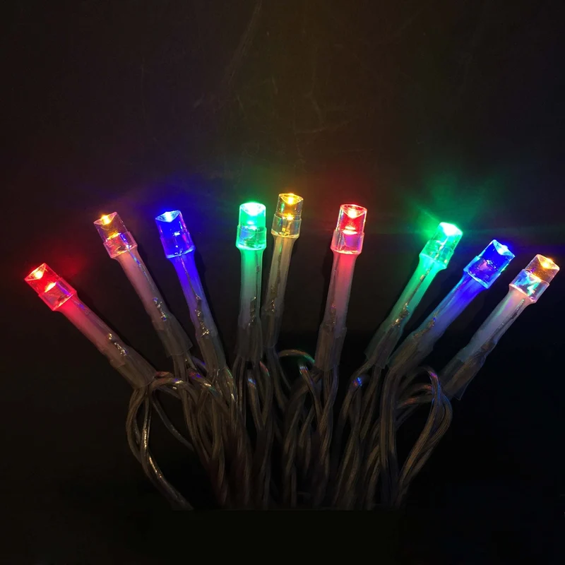 Lexi Lighting Battery Operated 30 LED String Light Clear Cable - Multicolour