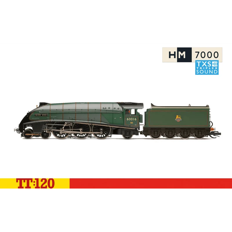 Hornby TT:120 BR Class A4 4-6-2 60016 Silver King Digital - Era 4