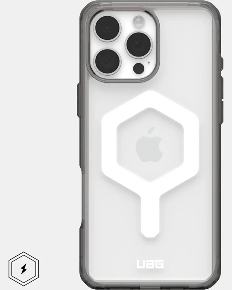 UAG Plyo Magsafe Compatible Phone Case for iPhone 16 Pro Max (Ice/White)