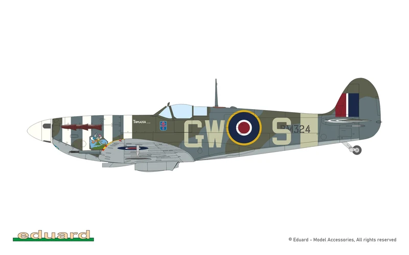 1/72 Spitfire Story The Sweeps Dual Combo Model Kit