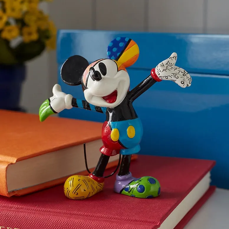 Disney Britto Mickey Mouse Arms Out Mini Figurine