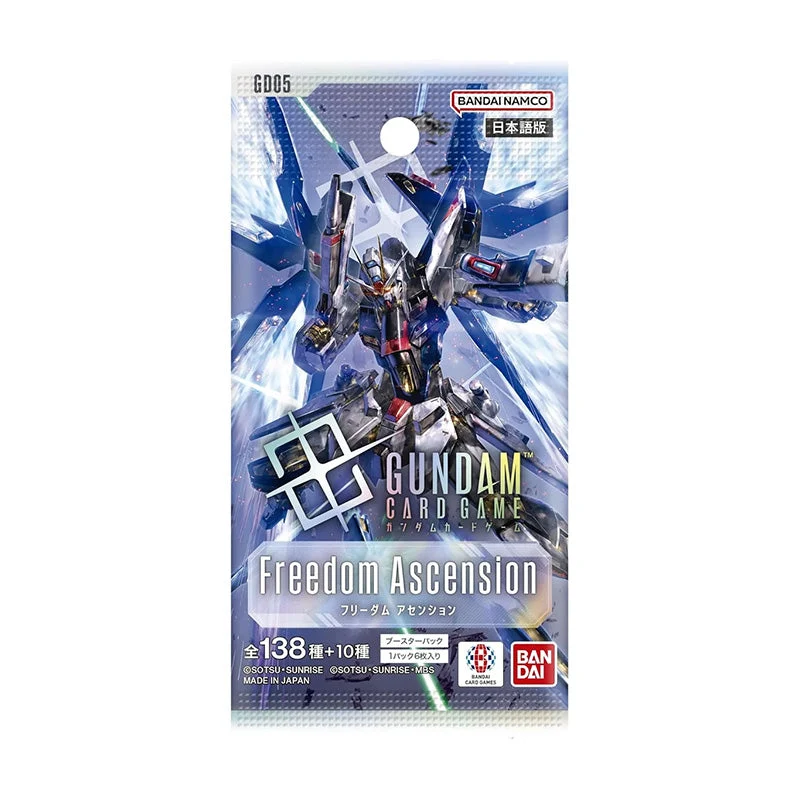 Bandai Gundam Card Game Freedom Ascension Booster Box GD05 Japanese