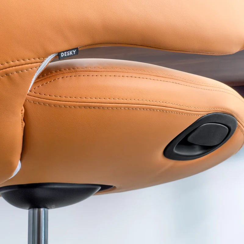 Desky Arco Office Chair - Golden Yellow