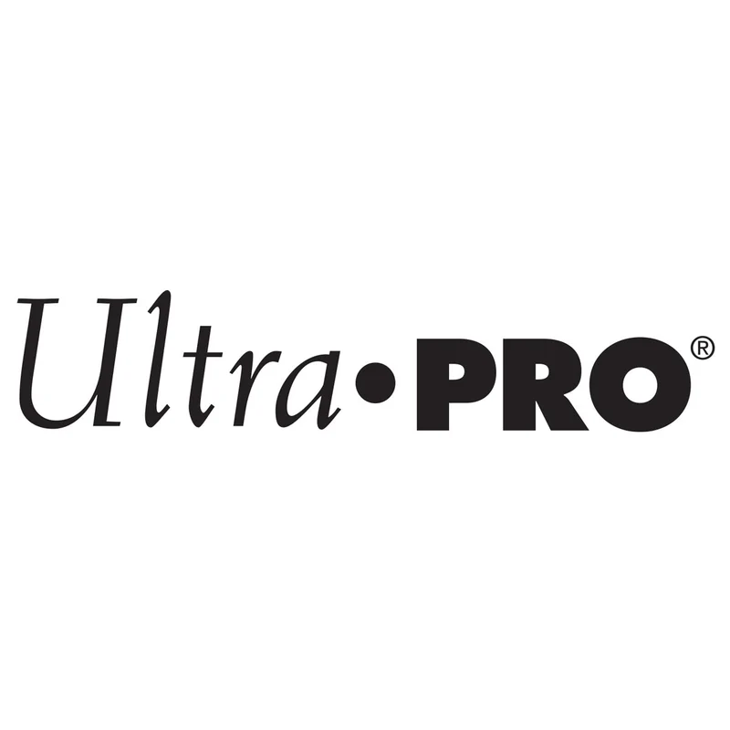 ULTRA PRO Deck Protector Sleeves Pro Matte Black Standard 100ct 66 x 91 mm