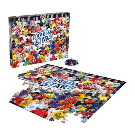 Winning Moves World Football Stars 1000 Piece Puzzle