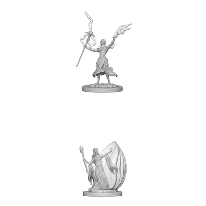 Wizkids D&D Nolzurs Marvelous Unpainted Miniatures Elf Female Wizard