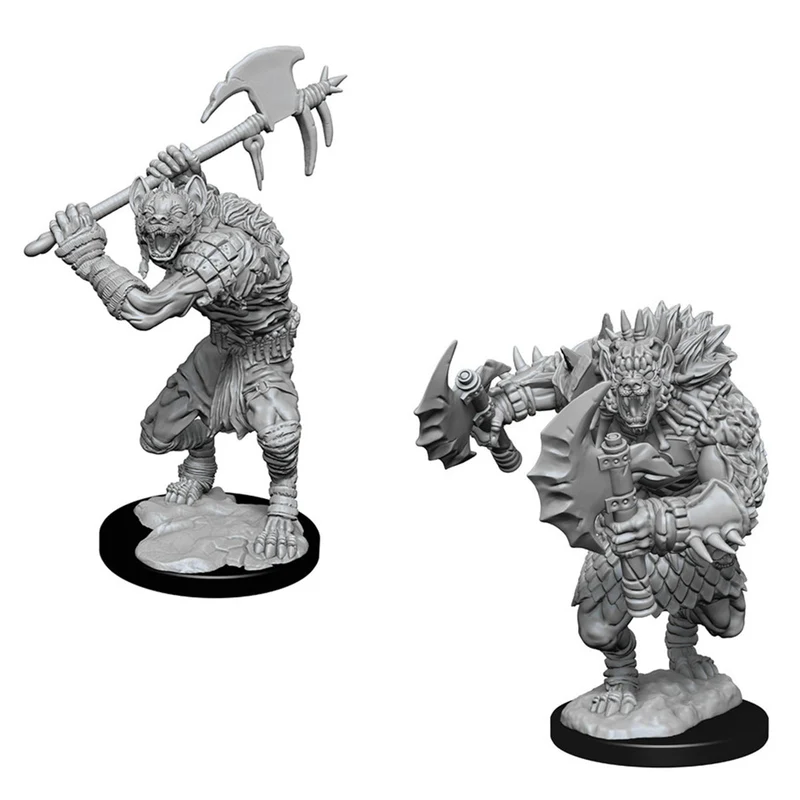 Wizkids D&D Nolzurs Marvelous Unpainted Miniatures Gnolls