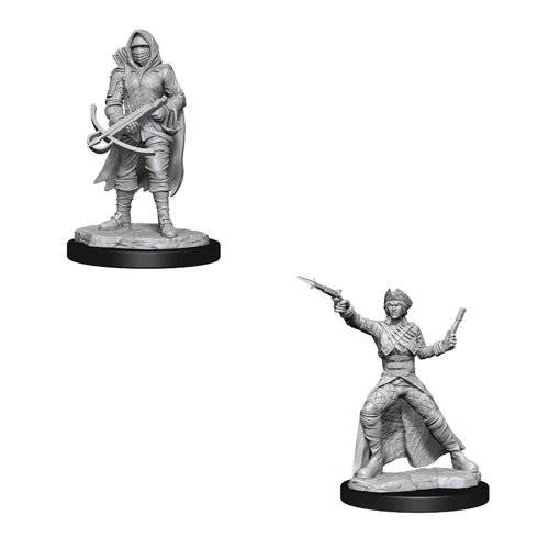 WizKids Deep Cuts Unpainted Miniatures Bounty Hunter Outlaw