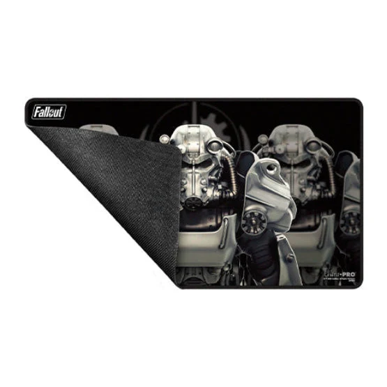 Ultra Pro Brotherhood of Steel Black-Stitched Playmat for Fallout
