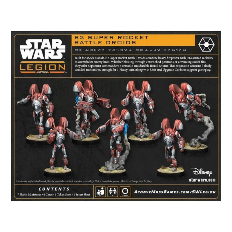 Atomic Mass Games Star Wars Legion B2 Super Rocket Battle Droids