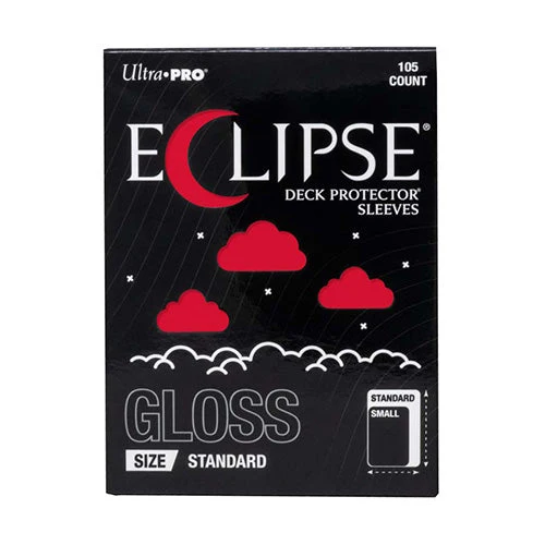 ULTRA PRO ECLIPSE Gloss Standard Sleeves 105ct (Apple Red)