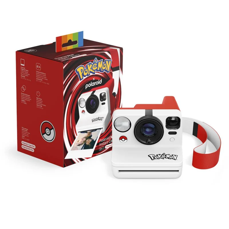 Polaroid Now Generation 3 Pokémon Instant Camera - Pokéball Edition