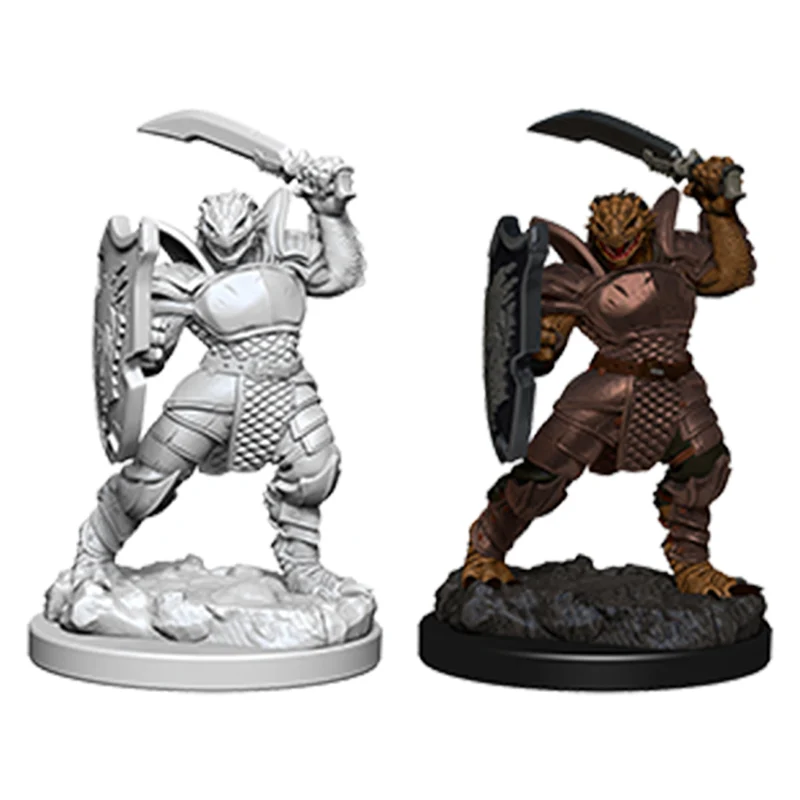 Wizkids D&D Nolzurs Marvelous Unpainted Miniatures Dragonborn Female Paladin