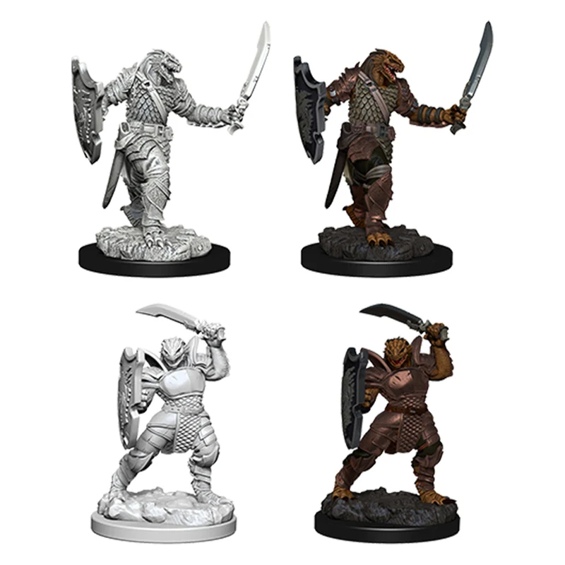 Wizkids D&D Nolzurs Marvelous Unpainted Miniatures Dragonborn Female Paladin