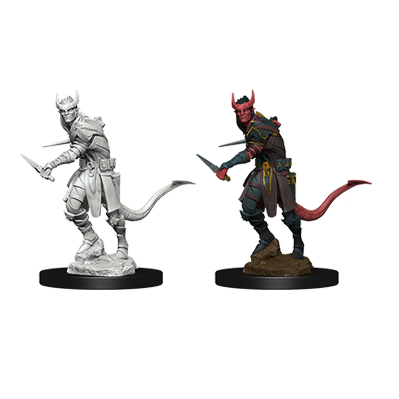 Wizkids D&D Nolzurs Marvelous Unpainted Miniatures Tiefling Male Rogue