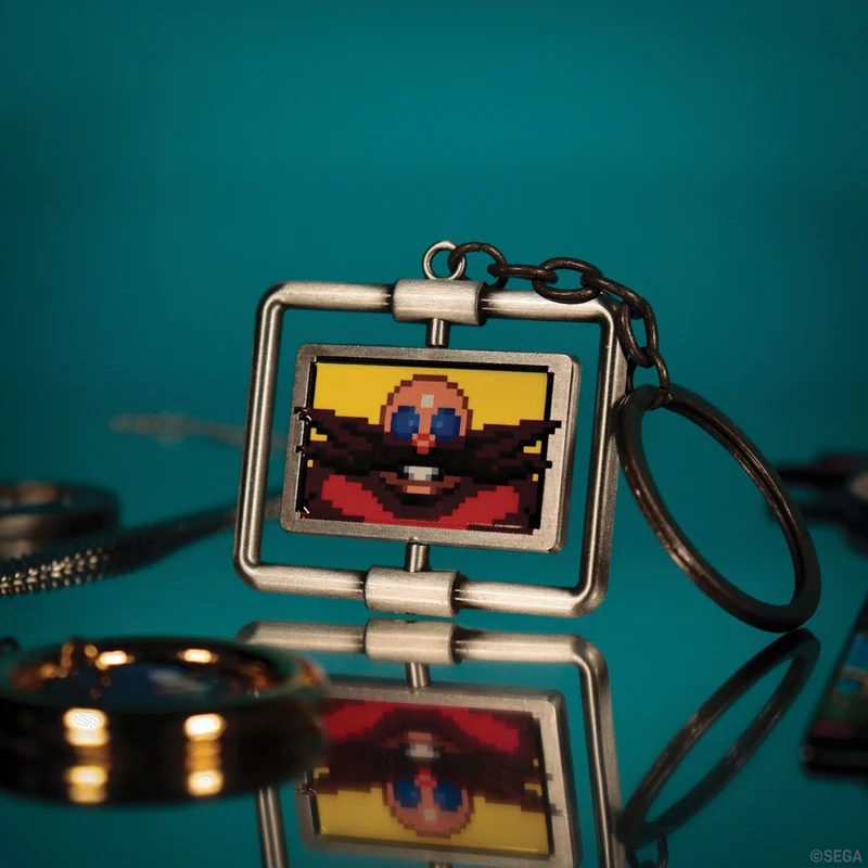 Sonic The Hedgehog - Spinning Keyring - Limited Edition