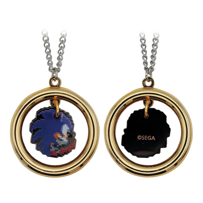 Sonic The Hedgehog Ring Necklace - Limited Edition
