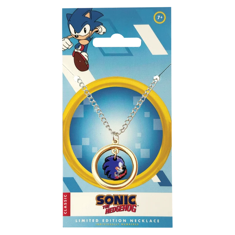 Sonic The Hedgehog Ring Necklace - Limited Edition