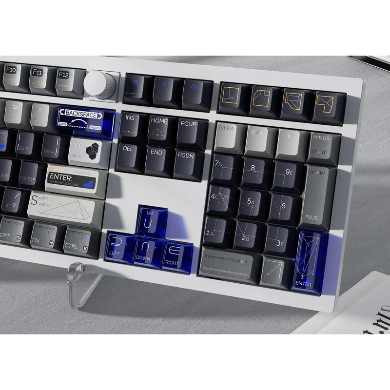 Keychron Unknown Number Navy - Cherry Profile Dye-Sub PBT Full Keycap Set (Full Set 141 Keys) (Unknown Number Navy)