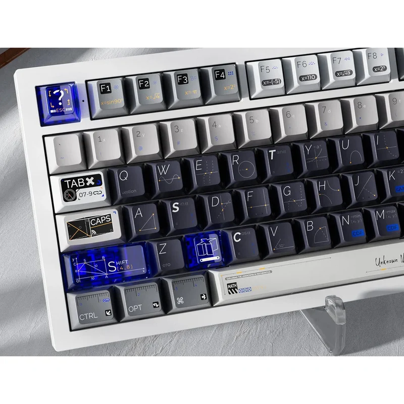 Keychron Unknown Number Navy - Cherry Profile Dye-Sub PBT Full Keycap Set (Full Set 141 Keys) (Unknown Number Navy)