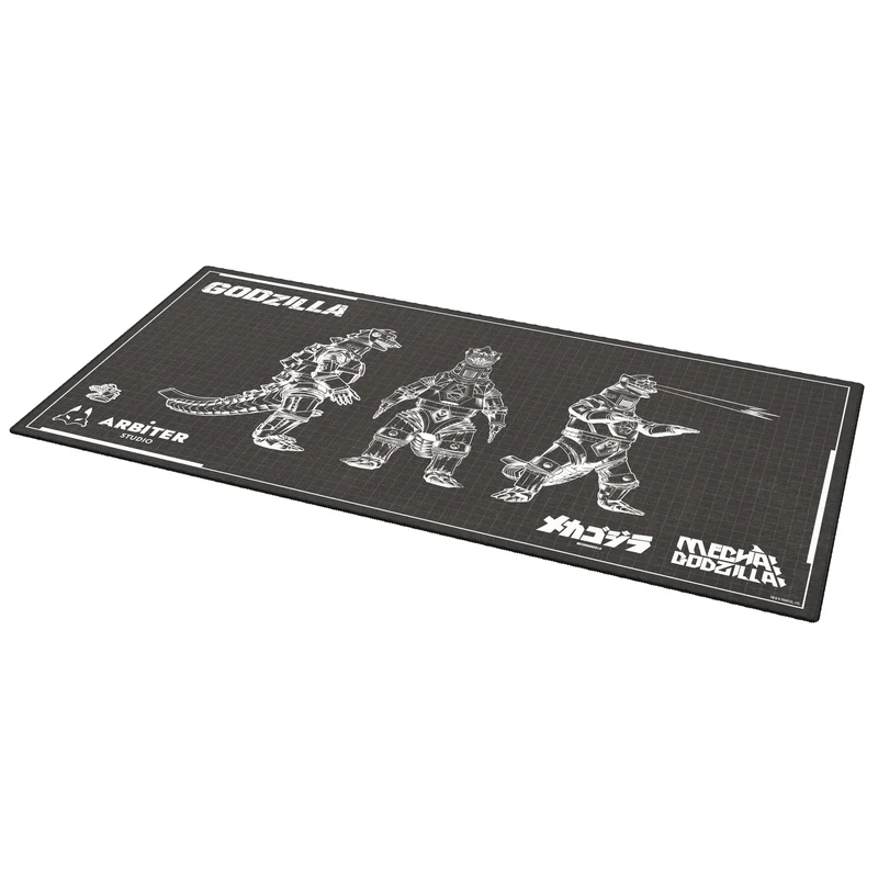 ARBITER STUDIO Black Mechagodzilla XXL 1000x500mm Cloth Mousepad