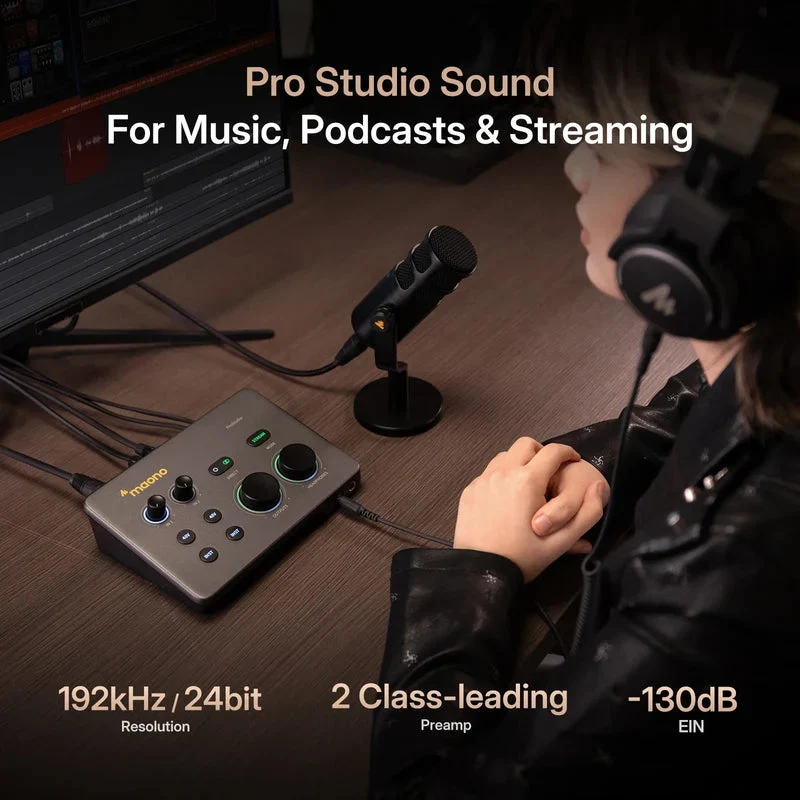Maono P2 USB Hybrid Aluminium panel Audio Interface
