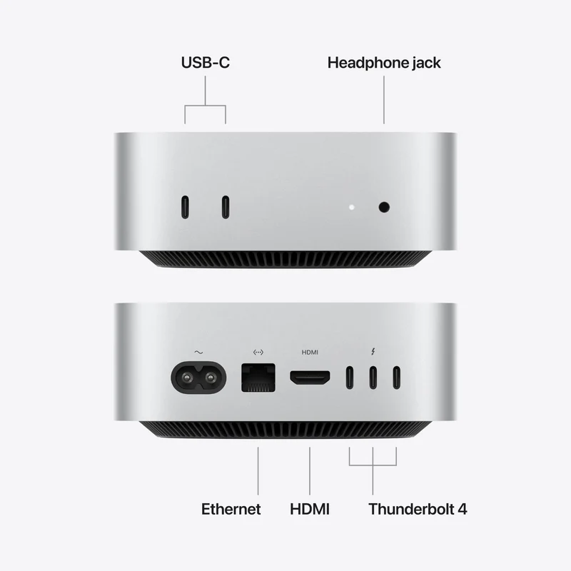 Apple Mac Mini with M6 Chip, 12-core CPU/12-core GPU, 512GB/24GB
