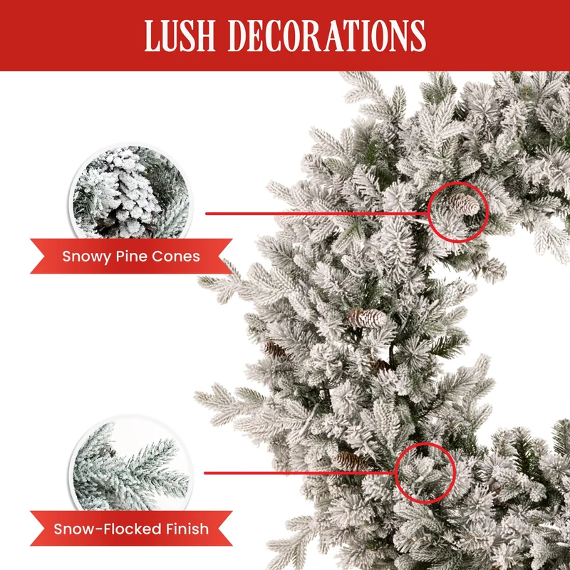 Christabelle 1.2m Christmas Wreath