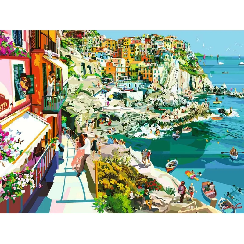 Ravensburger 1500pc Romance in Cinque Terre Puzzle