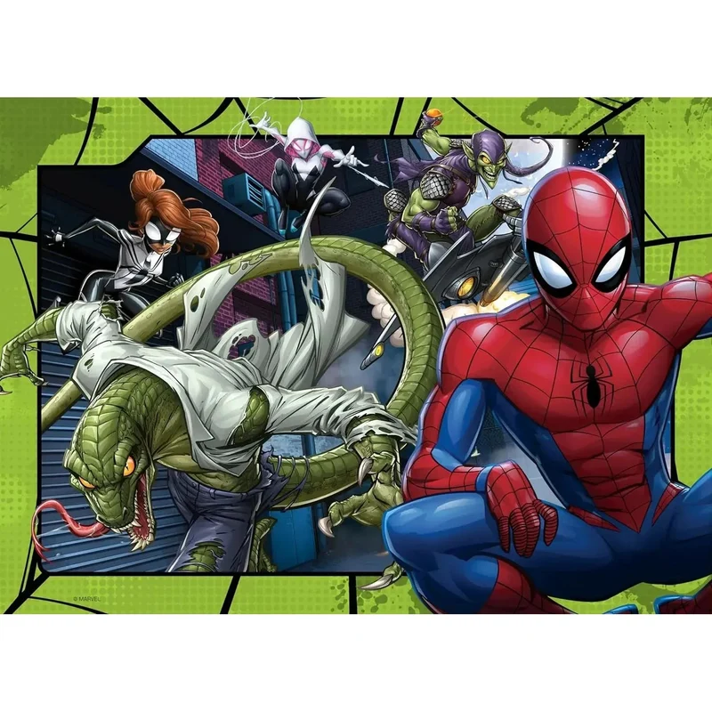 Ravensburger 4x100pc Spider-Man Protector of New York Puzzle