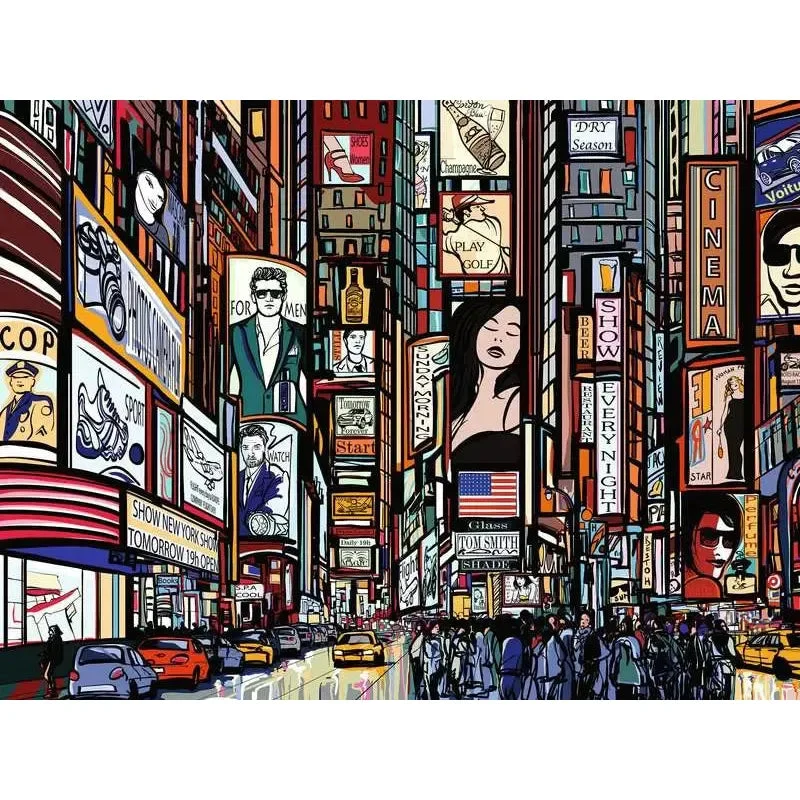 Ravensburger 1000pc Colorful New York Puzzle