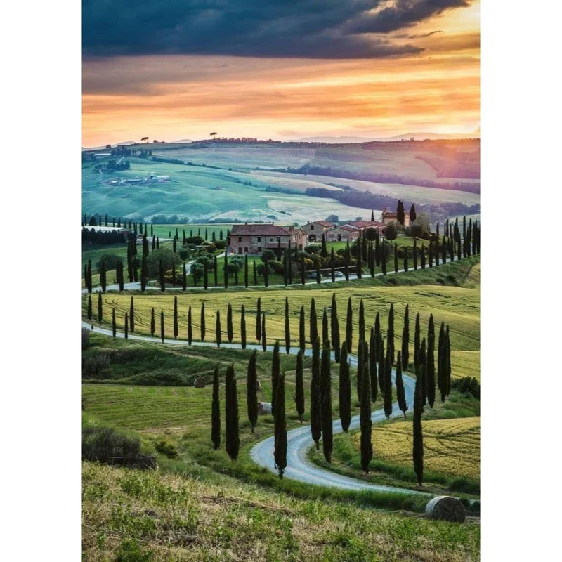 Ravensburger Orcia Valley Tuscany Puzzle 1000pc