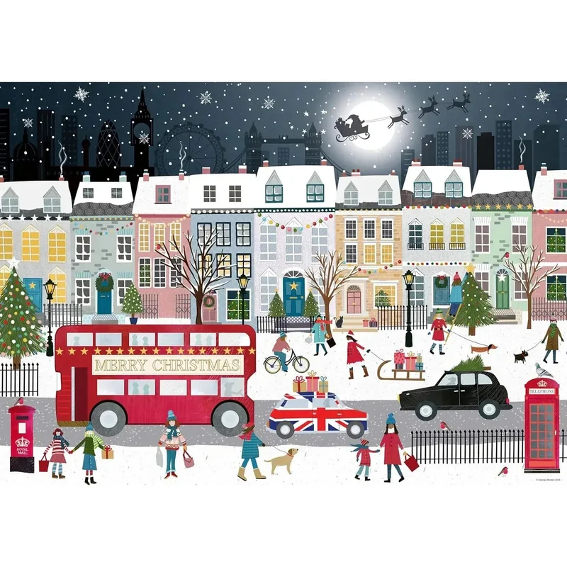 Ravensburger 1000pc London's Christmas Spirit Puzzle