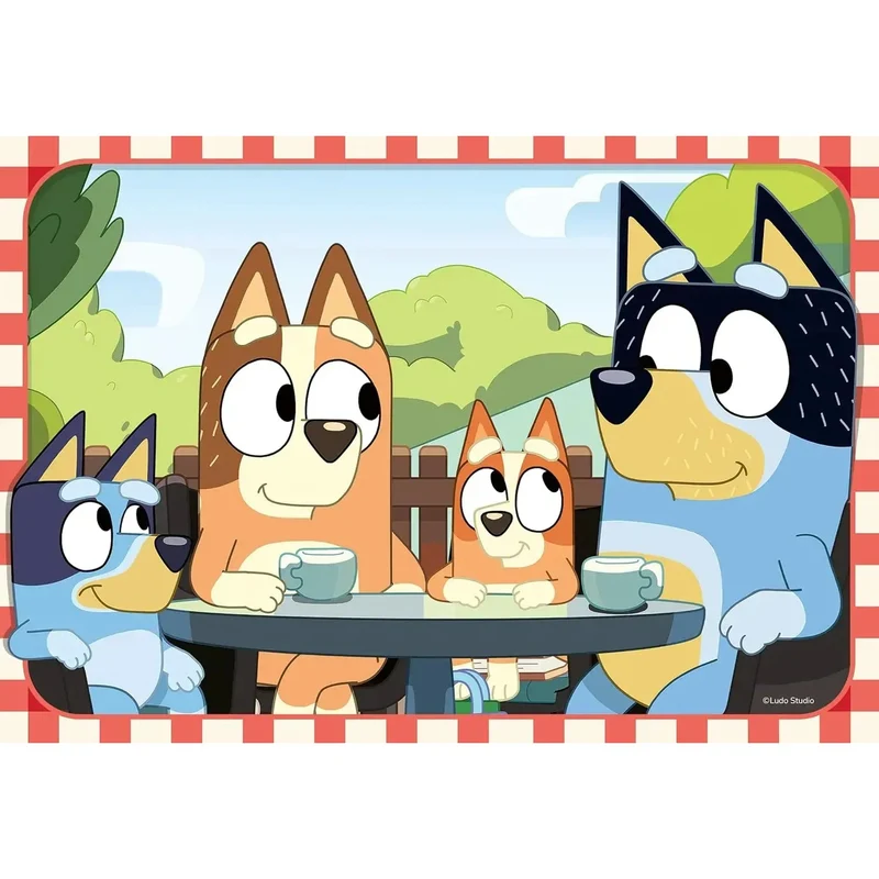Ravensburger 2x12-Pieces Bluey Family Time Puzzle