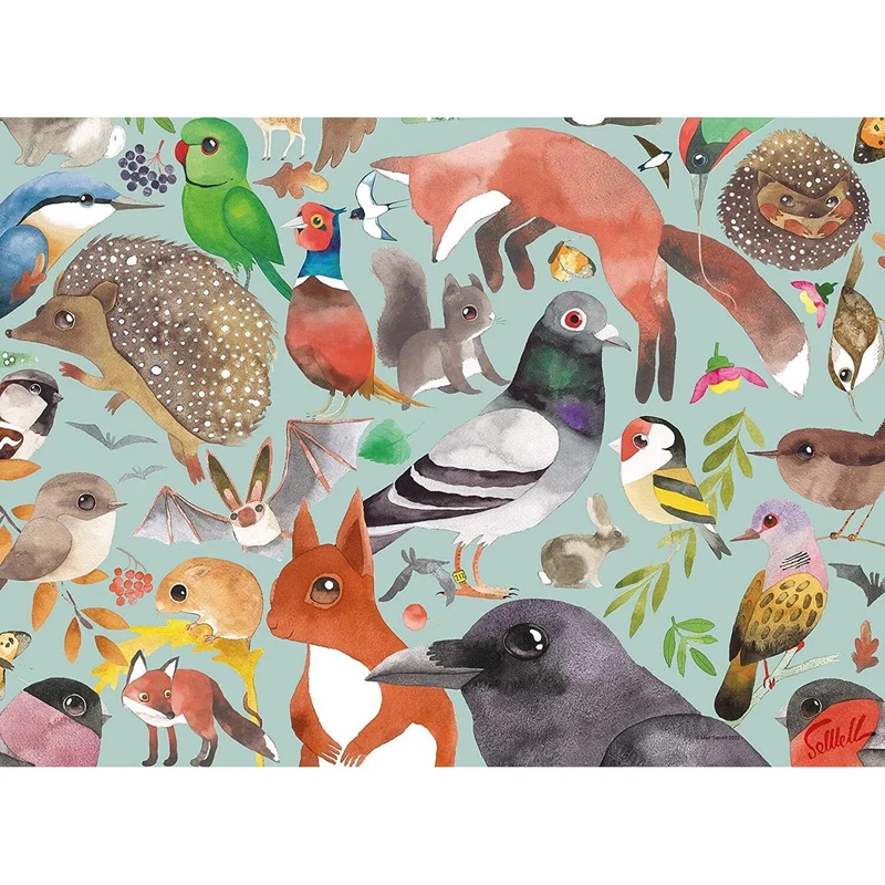 Ravensburger 500pc Garden Visitors Puzzle