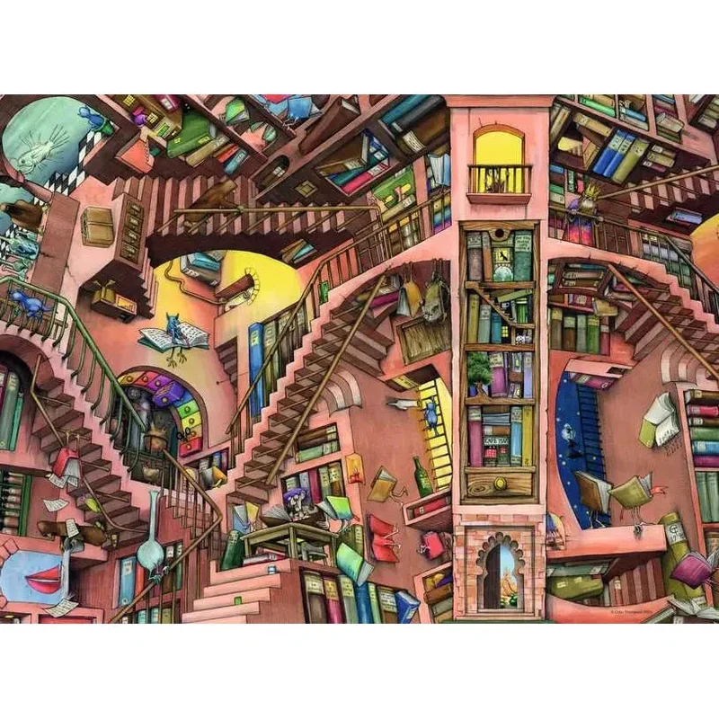 Ravensburger 500pc Ludicrous Library Puzzle