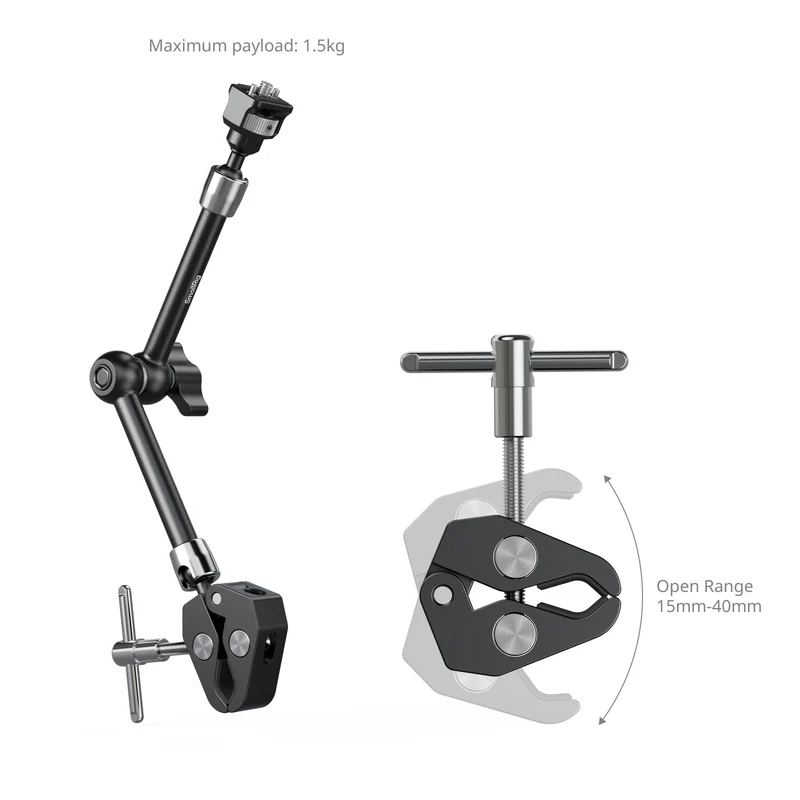 SmallRig Magic Arm with Crab-Shaped Clamp (11") 5311