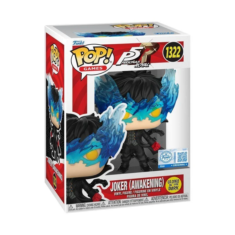 Persona 5 – Joker (Awakening) Glow Pop! Vinyl
