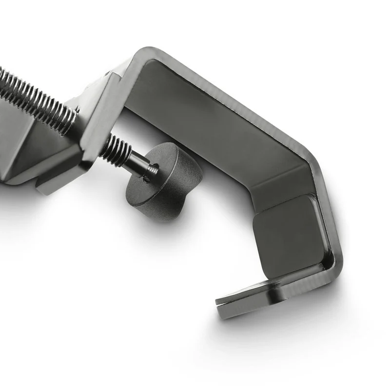 Gravity Microphone Adapter Clamp/Holder Steel (Black)