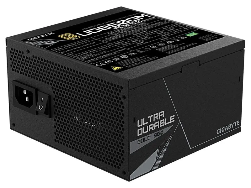 Gigabyte 850W 80+ Gold Fully Modular PCIe 5.0 ATX Power Supply (GP-UD850GM PG5)